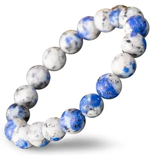 Photo of Rare K2 Bracelet of Spiritual Adventure, Granite & Blue Azurite