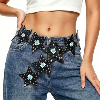 Photo of Vintage Western Cowgirl Wide Belts