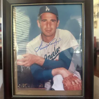 Photo of 8X10 Photograph W/ Autograph of Sandy Koufax W/ Certificate of Authenticity 