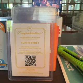 Photo of 2024 Gem Patch Autograph Pro Golfer Austin Ernst Keepsake Edition 1/1