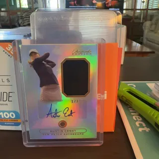 Photo of 2024 Gem Patch Autograph Pro Golfer Austin Ernst Keepsake Edition 1/1