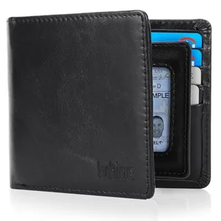 Photo of Men’s Bifold Wallet, RFID Blocking, 10 Card Slots