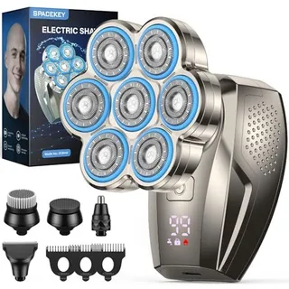 Photo of 7D Head Shaver for Bald Men, 5-in-1 Magnetic Detachable Electric