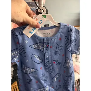Photo of Carter’s Just One You Baby Boy Romper 18M USA 4th of July Patriotic NWT