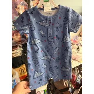Photo of Carter’s Just One You Baby Boy Romper 18M USA 4th of July Patriotic NWT