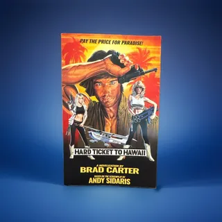 Photo of Andy Sidaris’s Hard Ticket to Hawaii : The Novelization by Brad Carter (TPB)