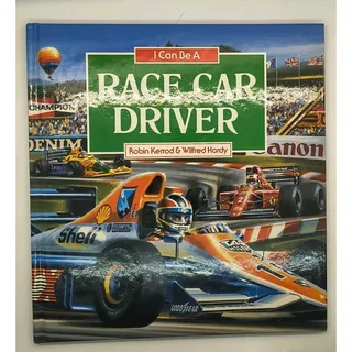 Photo of 1992 I Can Be a Race Car Driver Book Robin Kerrod Wilfred Hardy F1 Motorsport HC