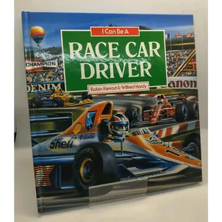 Photo of 1992 I Can Be a Race Car Driver Book Robin Kerrod Wilfred Hardy F1 Motorsport HC