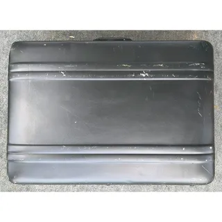Photo of Vintage Zero Halliburton Black Aluminum Suitcase Camera Flight Hard Case 26x18x9