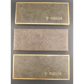 Photo of Vintage Parker 75 Imperial Classic Empty Double Pen Box Case