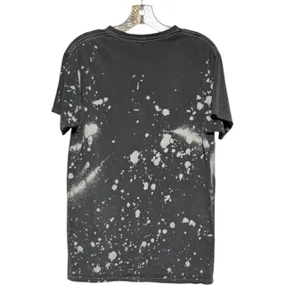 Photo of The Rolling Stones Logo Band Concert T-Shirt Bleach Gray Small