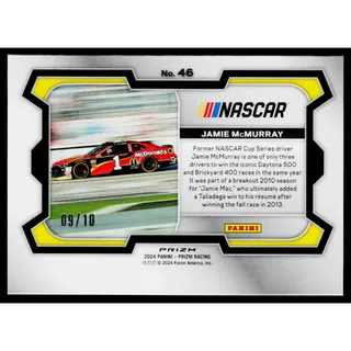 Photo of 2020 Donruss #46 Jamie McMurray Optic Gold #/10