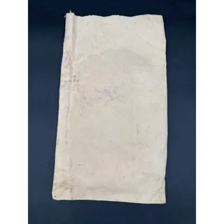 Photo of Vintage Canvas Money Bag First State Bank Altus Oklahoma Holiday Christmas