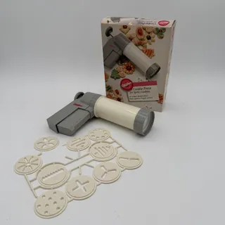 Photo of Vintage Wilton Cookie Press for Spritz Cookies, 1988