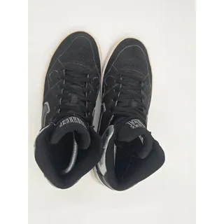 Photo of Nike Son Of Force Mid Black Metallic Silver Men’s Size 10