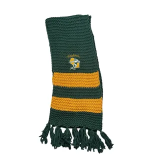 Photo of Green Bay Packers Titletown LANDS END Knit Scarf Green Gold Cotton Football NFL