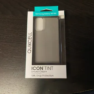 Photo of Quikcell Icon Tint Series Case for Samsung Galaxy A13 5G - Smoke Clear+