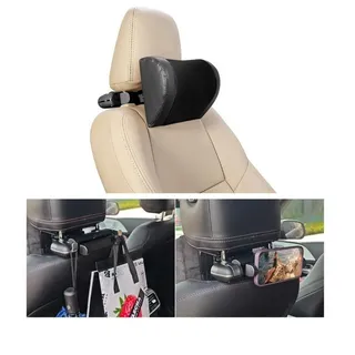 Photo of Mandark Car Neck Pillow With Hooks And Tablet Holder