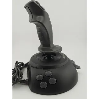 Photo of Microsoft SideWinder USB PC Flight Stick Joystick X08-59073 Tested Working