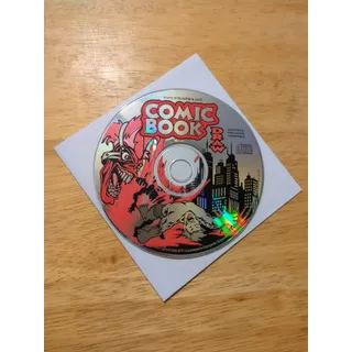 Photo of Comic Book Draw Action Figure Creator PC CD Vector Illustration Disc Only
