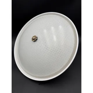 Photo of Ceiling Light Vintage 1965 Polka Dot Pendant 12" NOS