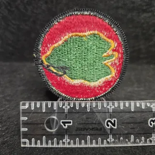 Photo of Military Patch US Army 24th Infantry Division Dress Color Authentic