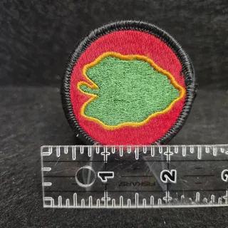 Photo of Military Patch US Army 24th Infantry Division Dress Color Authentic