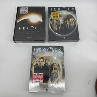 Photo of Heroes Seasons 1-3 DVD Box Set Excellent Sealed Season 3 Hayden Panettiere