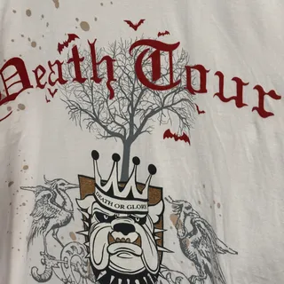 Photo of Death tour bulldog men’s t-shirt 3X