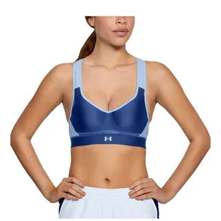 Photo of NEW Under Armour UA HeatGear Warp Knit High Support Sports Bra, Size 32DD