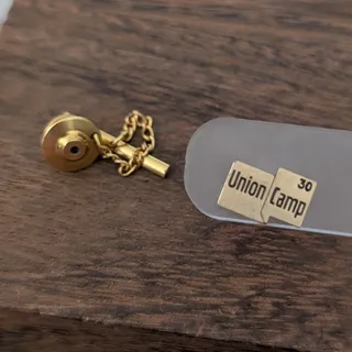 Photo of Vintage Tie Tack / Tie Pin - 1/10 10K Union Camp