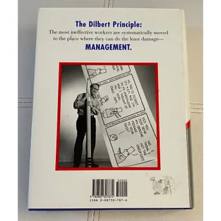 Photo of The Dilbert Principle by Scott Adams Hardcover Book