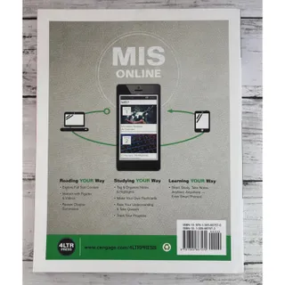 Photo of Bidgoli MIS7 Management Information Systems Paperback Book