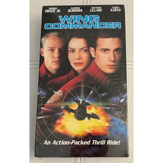 Photo of 1999 Wing Commander Movie on VHS Tape (Sealed)