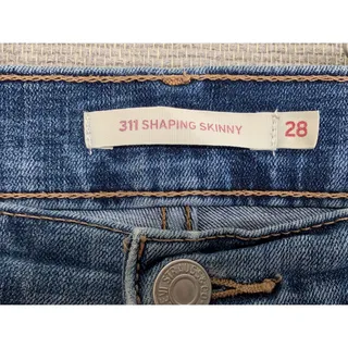 Photo of Levi Blue Jeans Size 28 311 Shaping Skinny -0826i90