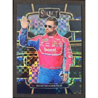 Photo of 2024 Panini Select Nascar Ricky Stenhouse Jr #12 Black Finite Prizms 1/1