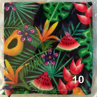 Photo of Pet Dog Cat Bandanas Medium Tropical Theme Fruit Watermelon Floral NEW