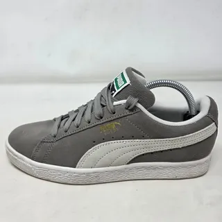 Photo of PUMA Suede Classic Steeple Gray White Sneakers Men’s Size 6.5