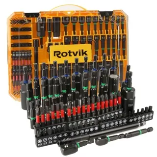 Photo of 80PCS Magnetic Impact Nut Driver Set, 1/4″ Hex Bits Sockets SAE/Metric