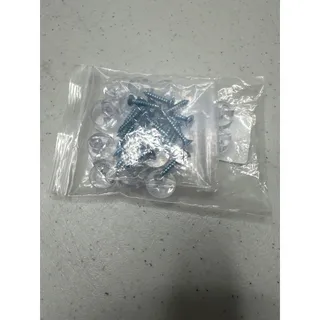 Photo of Uxcell Glass Retainer Clips Kit - 20 Sets - 13mm
