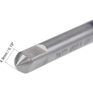 Photo of uxcell M5 x 0.8 Spiral Point Threading Tap Set - 2pcs