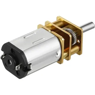Photo of uxcell Micro Speed Reduction Motor - 3V, 15RPM, Metal Gearbox