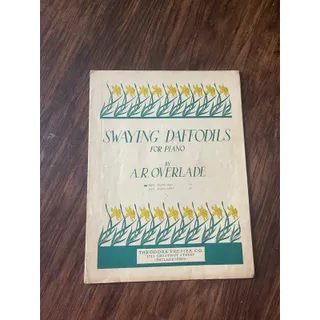 Photo of Vintage sheet music booklet