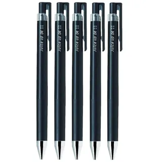 Photo of Set of 5 Pilot juice up 04 Retractable Gel Ink Pen, Ultra Fine Point, Black Ink