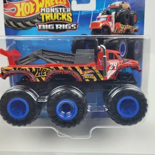 Photo of Mattel Hot Wheels Monster Trucks Big Rigs The 909 Six-Wheeler