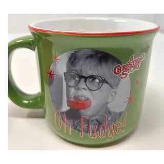 Photo of Spoonliques A Christmas Story Ceramic Camper Mug Set of Two 14 oz.