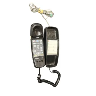 Photo of AT&T 210 Trimline Corded Telephone, 1-Line Wall Phone, Black