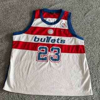 Photo of 2003 Nike Michael Jordan Washington Wizard Bullets Swingman Jersey XXL VTG READ