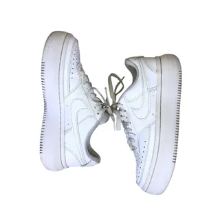 Photo of Nike Court Vision Alta Shoes Women’s 7.5 White Platform Low Top Sneakers Casual