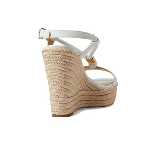 Photo of MICHAEL MICHAEL KORS Women's Annie Wedge Sandals Optic White Size 8.5